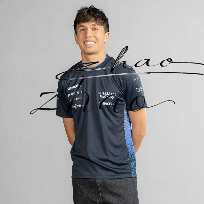 2025 New F1 Racing T-shirt Williams