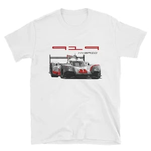 2017 919 Hybrid LMP1 Race Car T-Shirt Men's and Women's Short-sleeved Loose Pure Cotton Round-neck Printed Short-sleeved T-shirt