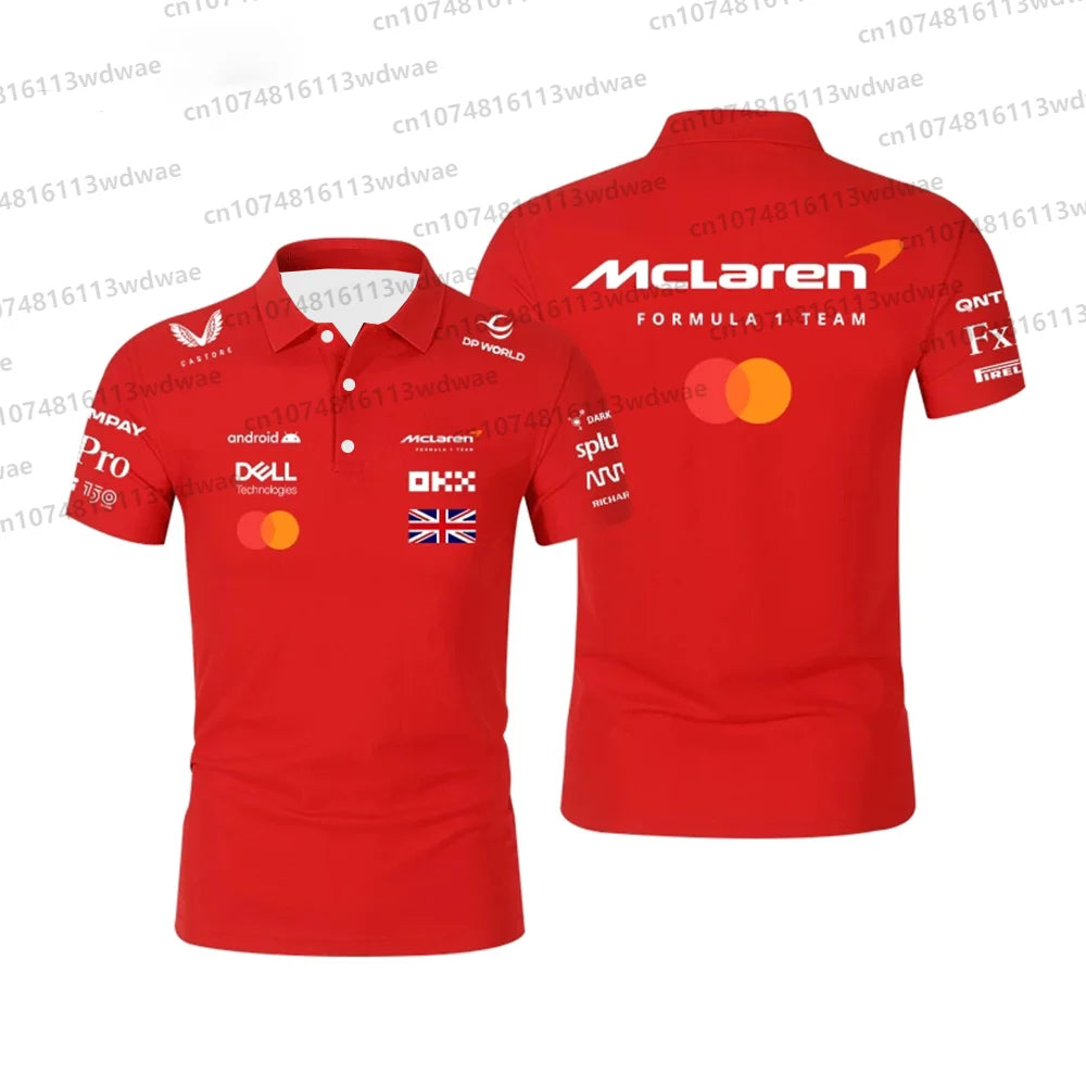2025 Formula1 T-shirt McLaren Team F1 Racing