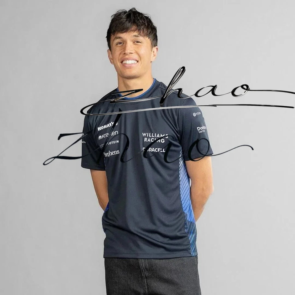 2025 New F1 Racing T-shirt Williams