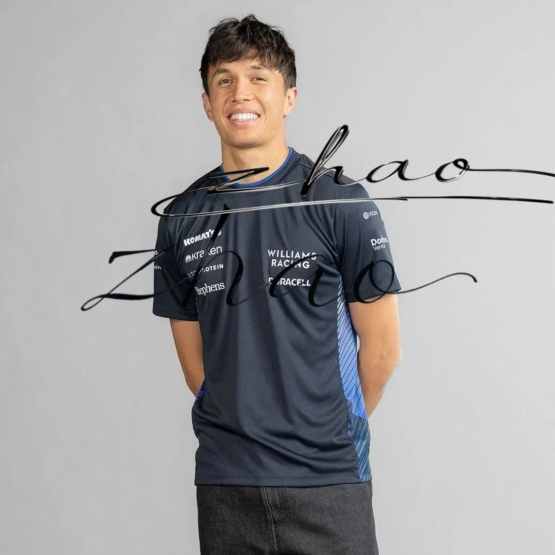 2025 New F1 Racing T-shirt Williams