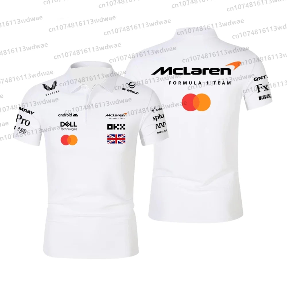 2025 Formula1 T-shirt McLaren Team F1 Racing