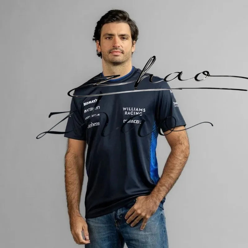 2025 New F1 Racing T-shirt Williams