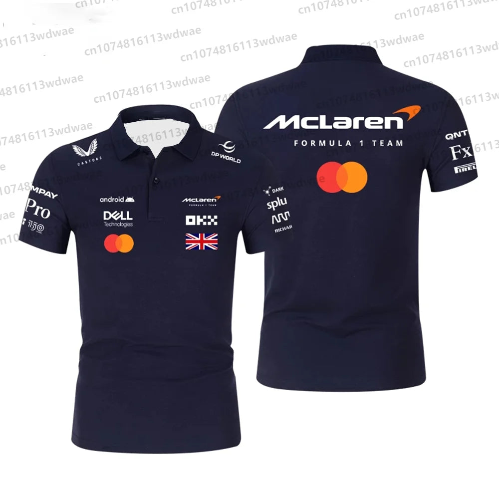 2025 Formula1 T-shirt McLaren Team F1 Racing
